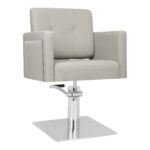 Gabbiano hairdressing chair Bergamo grey