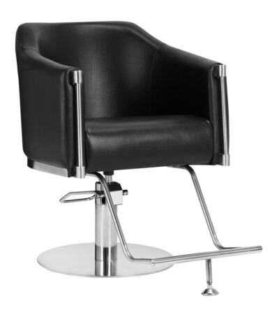 Gabbiano hairdressing chair Burgos black