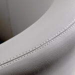 Gabbiano hairdressing chair Burgos grey 3