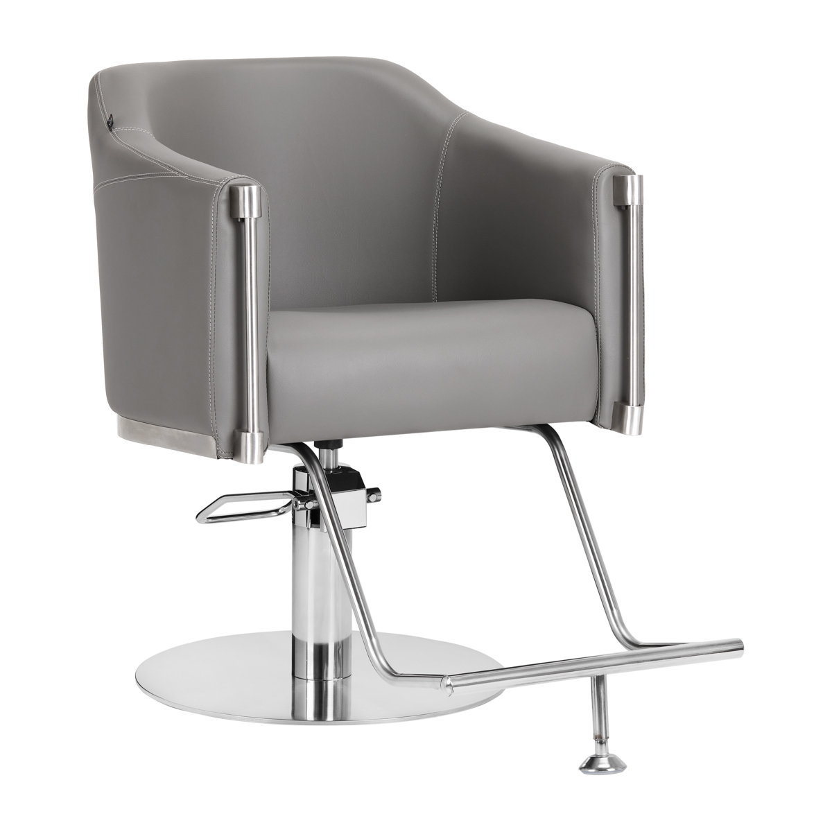 Gabbiano hairdressing chair Burgos grey Gabbiano hairdressing chair Burgos grey