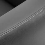 Gabbiano hairdressing chair Malaga gold grey - Image 6