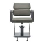Gabbiano hairdressing chair Porto gray gray 1
