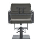 Gabbiano hairdressing chair Porto gray gray - Image 4