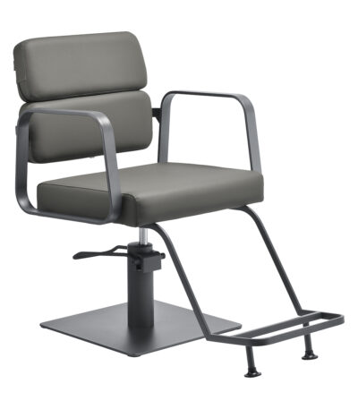 Gabbiano hairdressing chair Porto gray gray