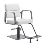 Gabbiano hairdressing chair Porto gray white