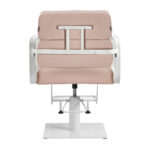 Gabbiano hairdressing chair Porto white beige 1
