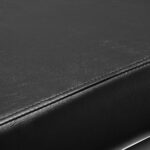 Gabbiano hairdressing chair Porto white black 3