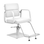 Gabbiano hairdressing chair Porto white white