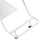 Gabbiano hairdressing chair Porto white white 3