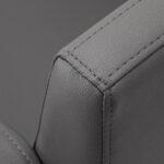 Gabbiano hairdressing chair Sewilla Gray INOX base 3