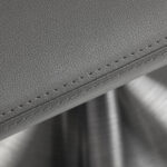 Gabbiano hairdressing chair Sewilla Gray INOX base - Image 8