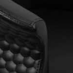 Gabbiano hairdressing chair Wersal gold black 2