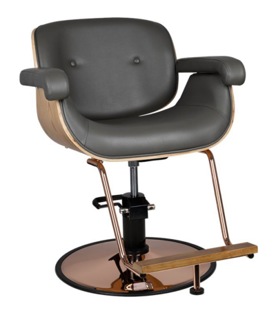 Gabbiano hairdressing chair gray venice