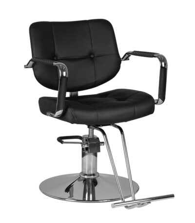 Gabbiano hairdressing chair vigo black