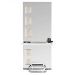 Gabbiano hairdressing console b058 pearl - Image 4