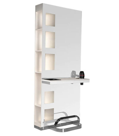 Gabbiano hairdressing console b058 pearl
