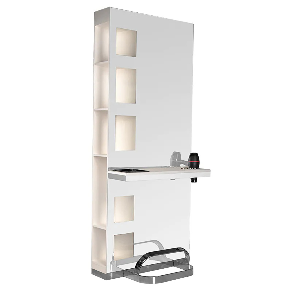 Gabbiano hairdressing console b058 pearl Gabbiano hairdressing console b058 pearl