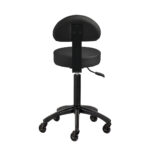 Gabbiano hairdressing stool D026 black 1