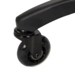 Gabbiano hairdressing stool D026 brown - Image 10