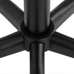 Gabbiano hairdressing stool D032 grey-beige - Image 8