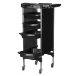 Gabbiano hairdressing trolley fx11-2 black - Image 2