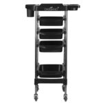 Gabbiano hairdressing trolley fx11-2 black - Image 4
