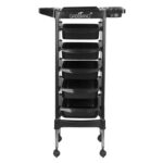 Gabbiano hairdressing trolley fx11-5 black - Image 2