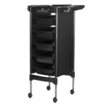 Gabbiano hairdressing trolley fx11-5 black
