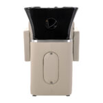 Gabbiano hairdressing wash unit Elda gray and beige 1