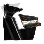 Gabbiano hairdressing wash unit Lille-M gold black - Image 2