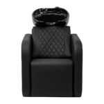 Gabbiano hairdressing wash unit Sylvia black 2