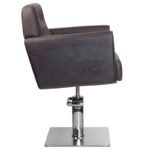 Gabbiano hamburg brown hairdressing chair 1