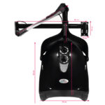 Gabbiano hanging dryer hood DX-201w one speed black - Image 4