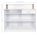 Gabbiano reception pearl white 1