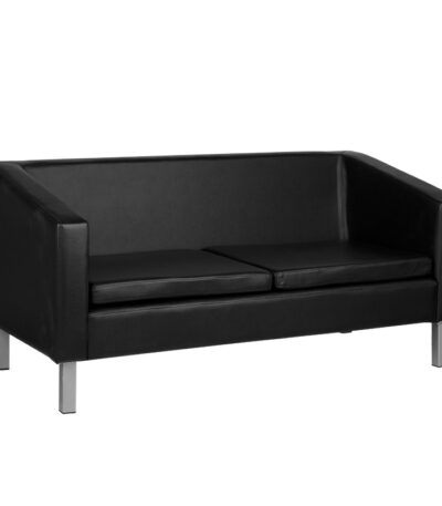 Gabbiano sofa for waiting room bm18003 black