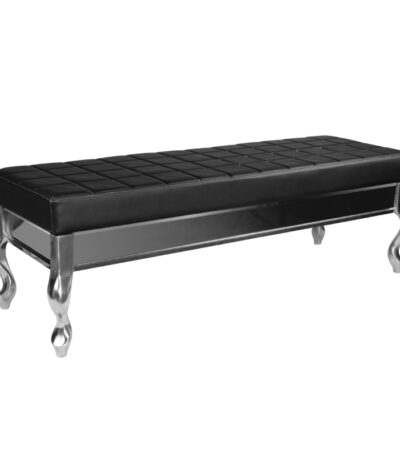 Gabbiano sofa for waiting room f011 black