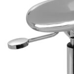 Gabbiano stool Fine Silver 2