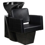 Gabbiano wash unit ankara black / black bowl