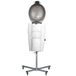 Gabbiano white standing hairdressing sauna with active ozone 1