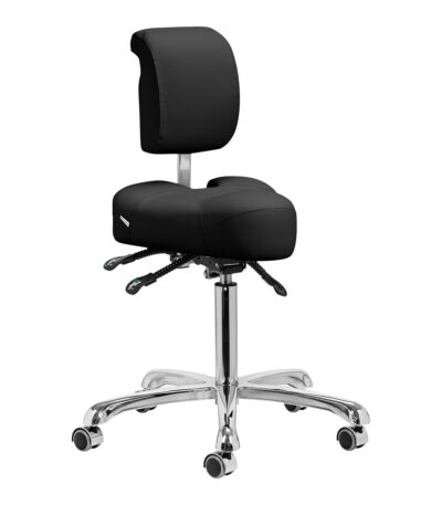 Giovanni podiatry stool 1005 black