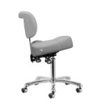 Giovanni podiatry stool 1005 grey 2