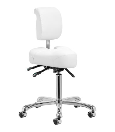 Giovanni podiatry stool 1005 white