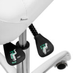 Giovanni podiatry stool 1005 white 3