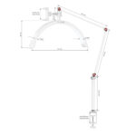 Glow MX3 treatment lamp for table top white - Image 12