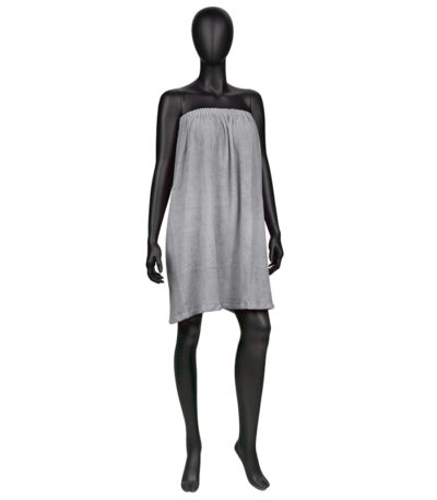 Gray terry cape No. 29