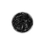 HAIR RUBBER BANDS - BLACK - Image 2