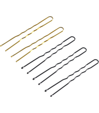 HAIRDRESSING BUNS FOR HAIR E-56 200 PCS. MIX