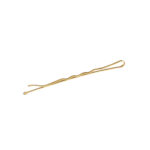 HAIRDRESSING PINS FOR HAIR E-64 50 PCS 6 CM GOLD