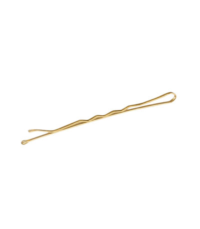 HAIRDRESSING PINS FOR HAIR E-64 50 PCS 6 CM GOLD