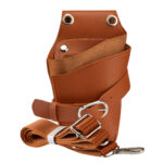 HOLSTER BELT FOR HAIR SCISSORS T11 BROWN - Image 2